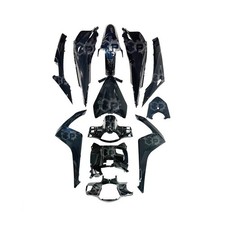 Honda Vision 110 2017-2020 Full Body Panel Fairing Set Black K44-FULBOD-BLK
