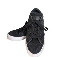 Converse Chuck Taylor All Star Madison Black Suede Low Top Sneakers 557978C 8W