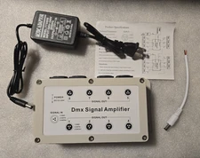 DMX 8 Channel Signal Amplifier Distribution