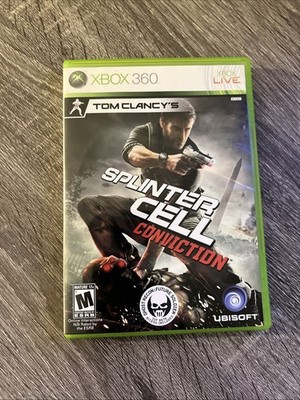 Tom Clancy's Splinter Cell: Conviction (Microsoft Xbox 360, 2010) CIB Complete