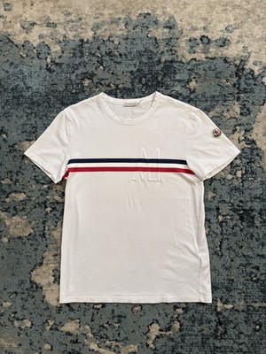 Moncler Men's T Shirt Size Medium Worn Lightly | eBay