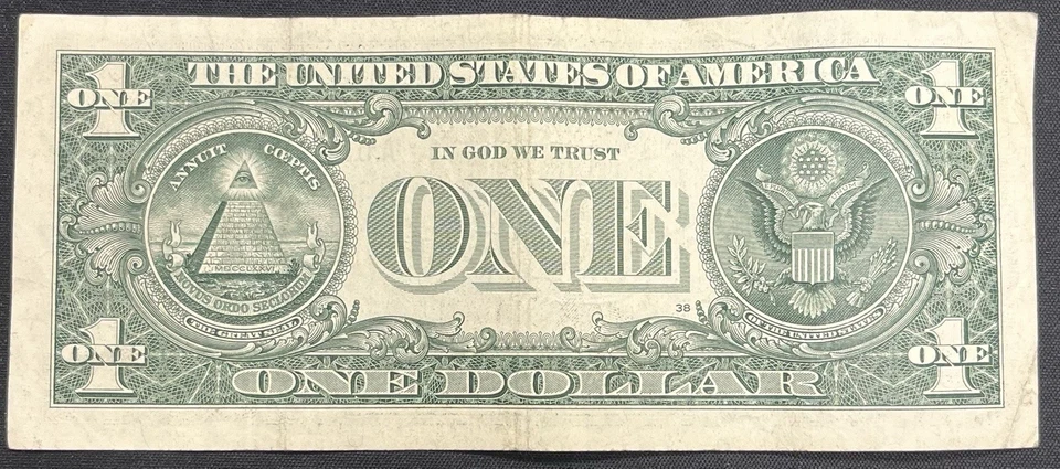 February 29, 1984 (A 02291984 B) BIRTHDAY $1 One Dollar Bill LEAP YEAR NOTE!!! - Image 3 of 3