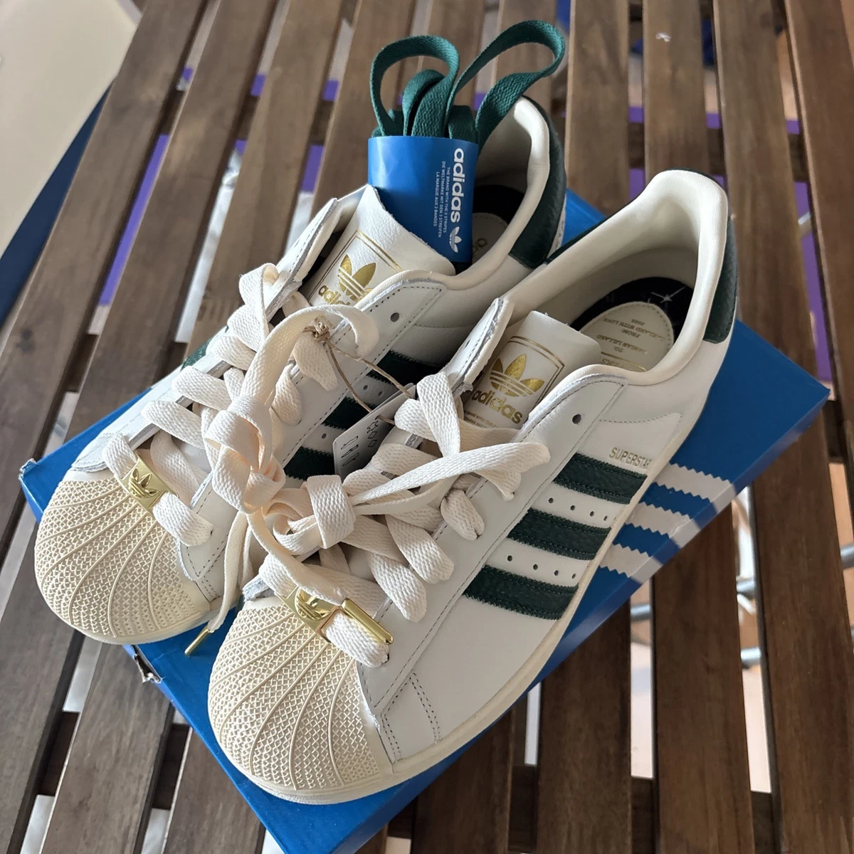 Damian Lillard x Shoe Palace x adidas Superstar 2 Dame Time for Sale |  Authenticity Guaranteed | eBay