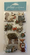 Jolee's Boutique Scrapbooking Stickers - Woodland Animals - New In Package