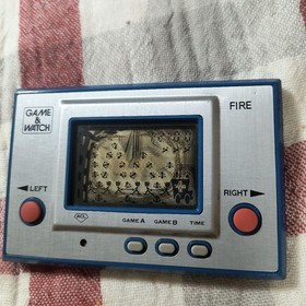 gamewatch Fire Game Watch With Manual Japan