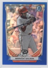 2014 Bowman Draft Chrome Blue Refractor 187/399 Marcus Wilson #CDP63 1b8