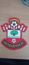 Southampton FC Football Club Upcycled Cotton Iron on Crest Badge patch