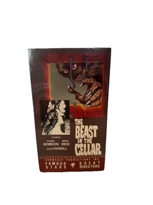 THE BEAST IN THE CELLAR (1970) Sealed VHS Showcase SPI Horror Monster Mutant