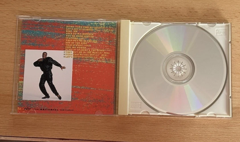 M.C. Hammer – Let's Get It Started - Japan CD (rare for collectors) - Bild 4 von 4