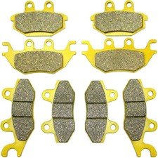 MC Front Rear Brake Pads for Kawasaki KAF820 KAF1000 Mule Pro FX FXT DX DXT EPS