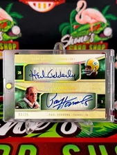 2005 Exquisite Collection Paul Hornung Herb Adderley Dual Auto /25 Signatures