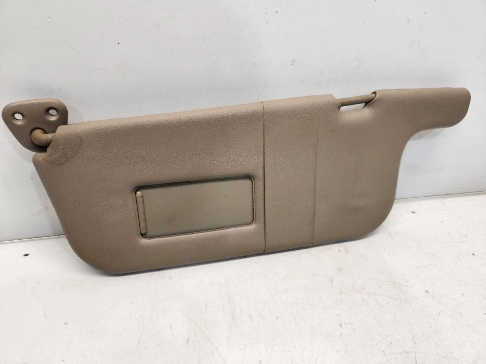 1998 Toyota Corolla Drivers Left Sun Visors *Tan Vinyl*  - Image 2 of 4