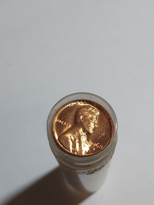 1 roll 1968 S BU Lincoln cents