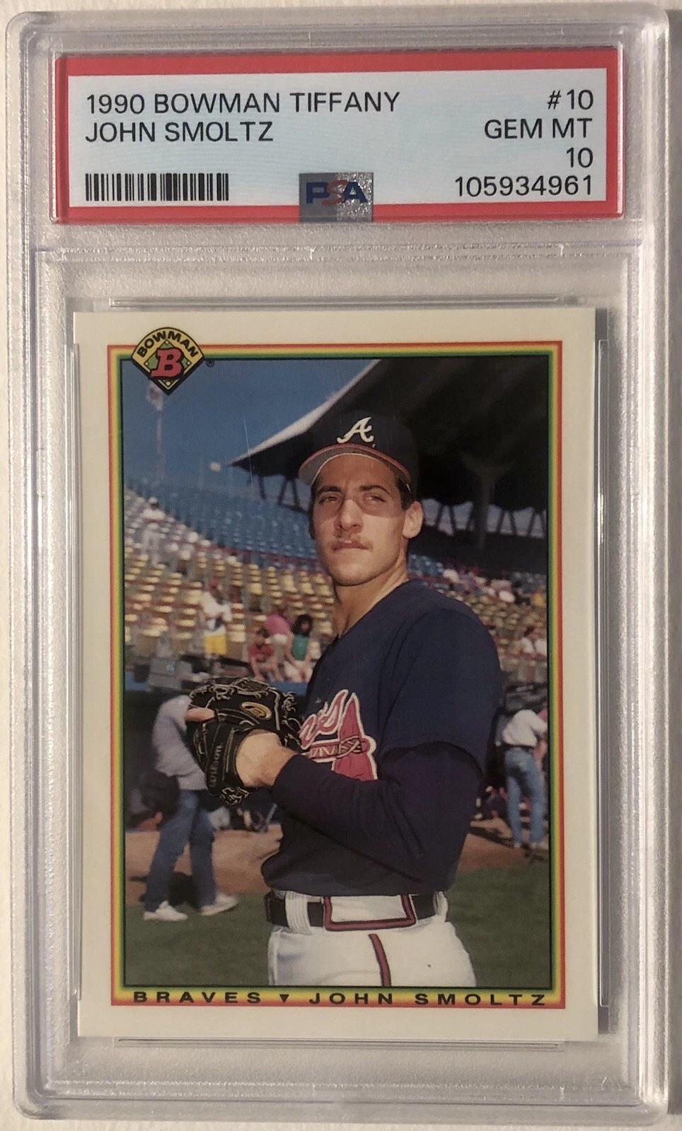 1990 John Smoltz #10
