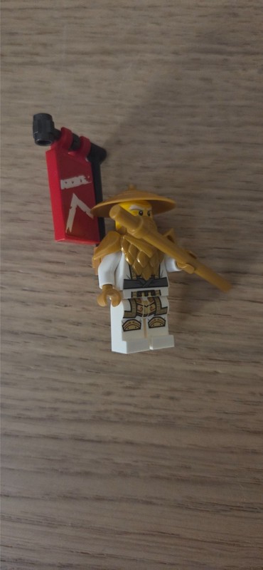 Exclusive Master Wu Lego Minifigure Perfect Condition and Original Lego