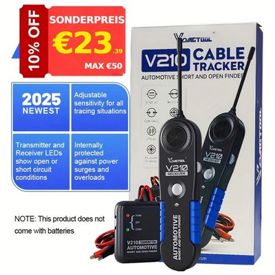 NEU VDIAGTOOL V210 Stromprüfer KFZ Power Probe Stromkreistester Durchgangsprüfer