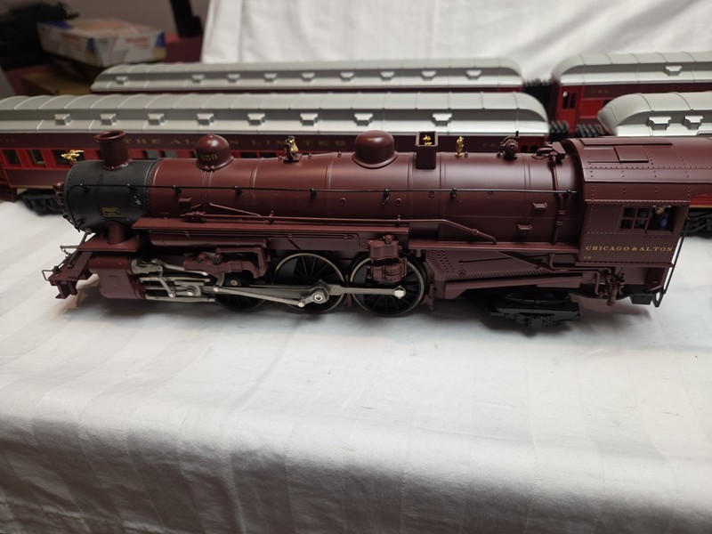 Lionel 6-31704 Alton Limited Pass Train Set (LOCO #659)  Smoke & Sounds Working