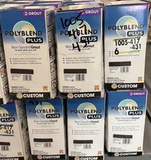 Custom Building Products PolyBlend Plus Non-Sanded Grout 10 lbs