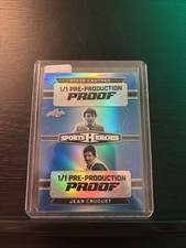 2024 Leaf Sports Heroes STEVE CAUTHEN JEAN CRUGUET#1/1 Pre-Production Proof #1/1