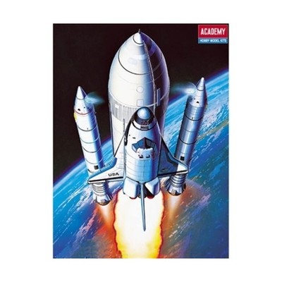 Academy Space Shuttle and Booster Rockets,Spacecraft