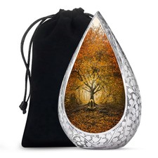 Tree of Life Urns for Ashes Adult Dad, Memorial Urn 10 Inch 
