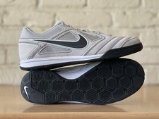 Nike Gato Low Leather Grey Fog Black Wht Men 11 Soccer Street Indoor HQ6020-007
