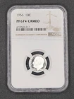 1956 Roosevelt Dime Proof | NGC PF67* CAMEO