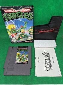 NINTENDO NES - TEENAGE MUTANT HERO TURTLES - PAL ITA COMPLETO TESTATO