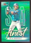 2026 Topps Finest Julio Rodriguez Refractor (RAW)