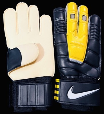 Neu Vintage/Sammlerstück Nike ''T90 Spyne'' Herren Torwarthandschuhe UK Größe 9
