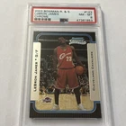 LeBron James 2003 Bowman R & S #123 *Chrome* Cavaliers RC Rookie Card PSA 8