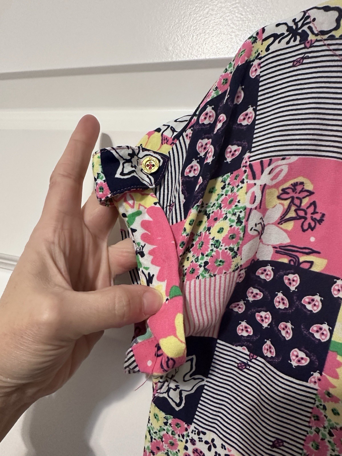 Lilly Pulitzer Rae Patchwork Mini Shift Dress Siz… - image 4