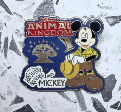 Animal Kingdom LE 500 2006 Pin   Around the World with Mickey   Safari Mickey