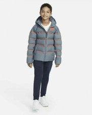 NEW Kid  s Nike Sportswear Full-Zip Down Fill Jacket CU9154 031 Youth MSRP: 150