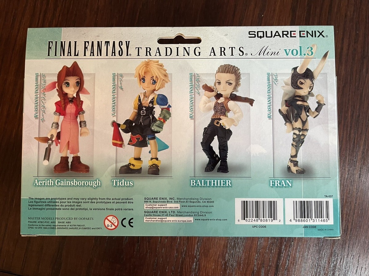 Square-Enix Final Fantasy TRADING ARTS MINI VOL 3 [SEALED] | eBay