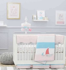 Just Born Sail Into Your Dreams 3-Pc Crib Bedding Set