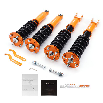 MaXpeedingrods 24 Level Adjustable Coilovers Lowering Kit For Jaguar XF 2007-15