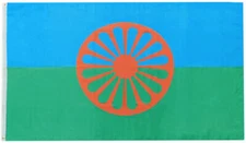Gypsy Roma Flag Romani People 100D Woven Poly Nylon 2x3 2'x3' Flag Banner 