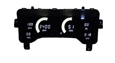 Vs Dakota 1978-1988 Oldsmobile Cutlass Digital Dash Panel Green LED Gauges Made In The USA C10 Gauges - Foto 10