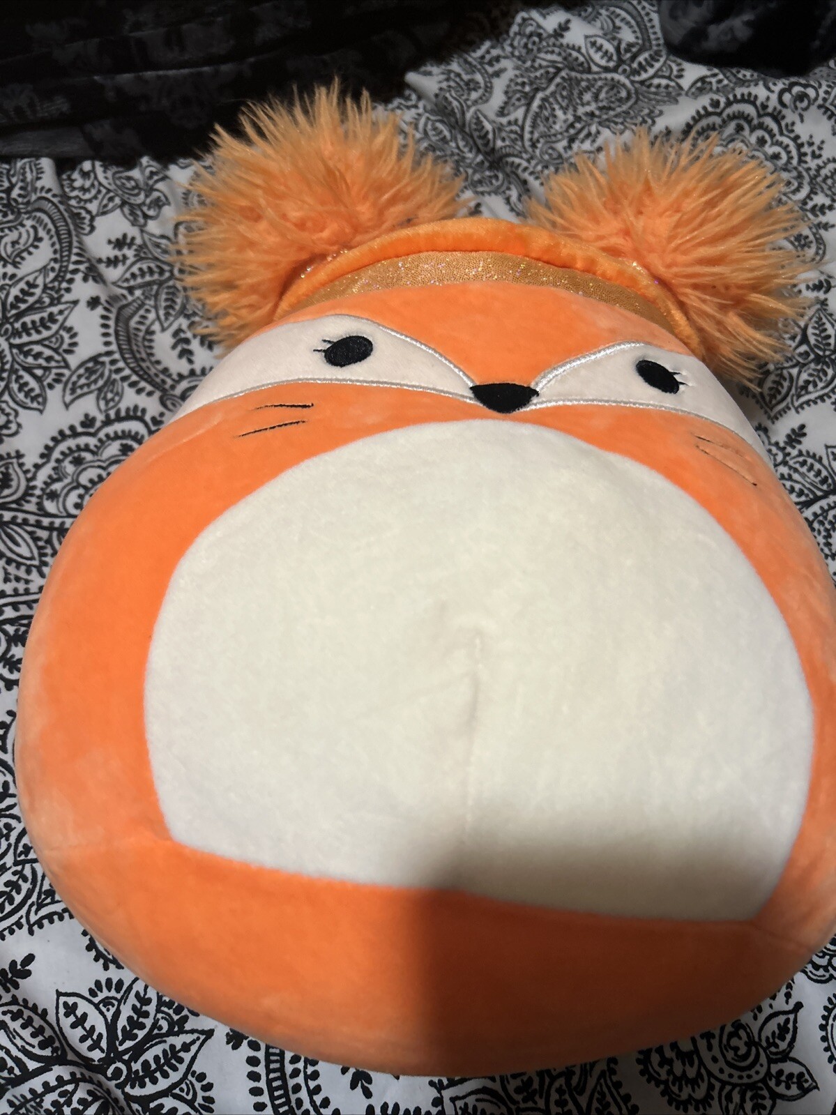 Squishmallows Mallora the Fox Plush with Orange Hair