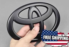 Fit for 2024-2025 Tacoma Front Grille Overlay Emblem Badge Logo Matte Black