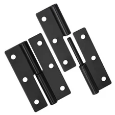 2 Pack 2.5 Inch Stainless Steel Lift Off Hinge Detachable Slip Joint Flag Hinges