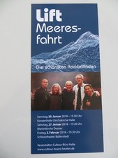 Lift Meeresfahrt Rockballaden 2018 Tour Promo...