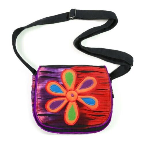 Kunst und Magie Children's Bag/Shoulder Bag With Colorful Flower - Picture 1 of 3