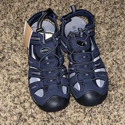 Grition Hiking Closed Toe Sandals Mens Size 9 EU 42 Blue Gray Outdoor Shoes New GRITION Mens Hiking Sandals Closed Toe,Walking Azerbaijan | Ubuy main image 3