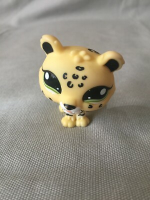 Figurine Littlest Pet Shop Hasbro - Jaguar 2458 Version Blythe - Authentique