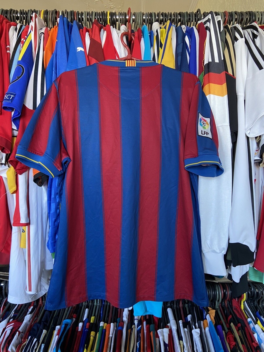 BARCELONA 2009 2010 HOME FOOTBALL SHIRT SOCCER JERSEY NIKE