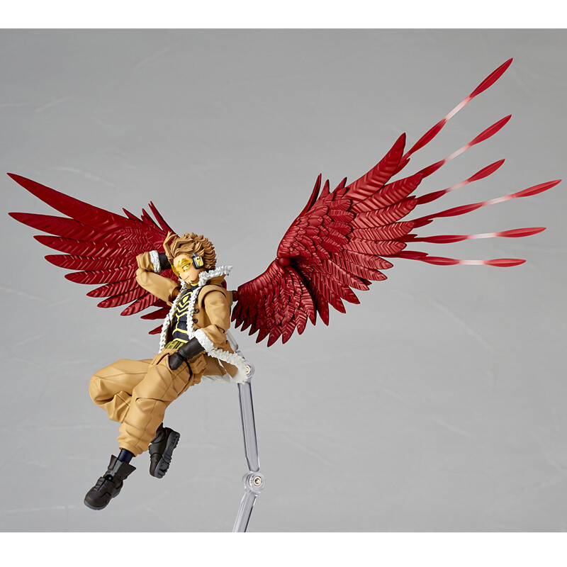 KAIYODO REVOLTECH AMAZING Hawks 029 My Hero Academia 6″ Toys
