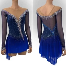 ice figure skating competition dress Gymnastics costume dance Dress dyeing