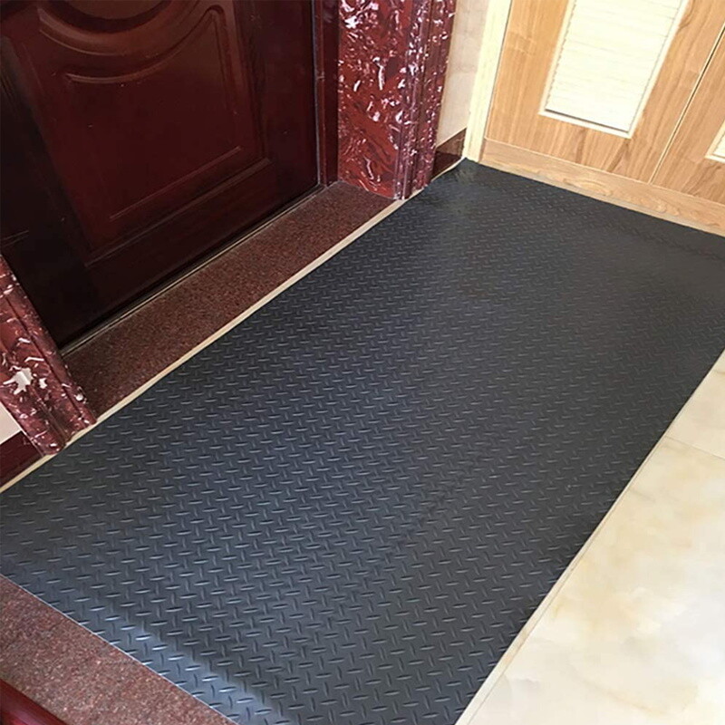 AntiSlip Rubber Flooring Garage Sheeting Matting Rolls 1M Wide X 3MM